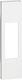 Bticino Front Plate Switch White KW02