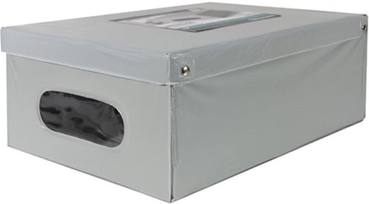General Trade Fabric Storage Box with Lid Gray 50x40x25cm