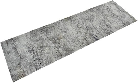 vidaXL Küchenmatte für den Flur mit rutschfestem Unterlage Gray 60x180εκ.