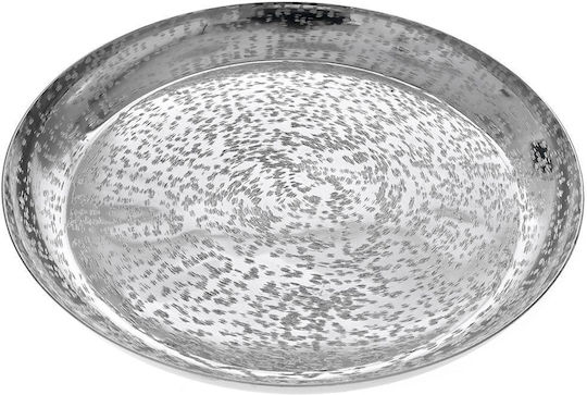 Iliadis Platou Decorativ Rotundă Din argint Argintiu 1buc 40x40buc