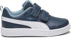Puma Kids Sneakers for Unisexs with Hoop & Loop Closure Navy Blue
