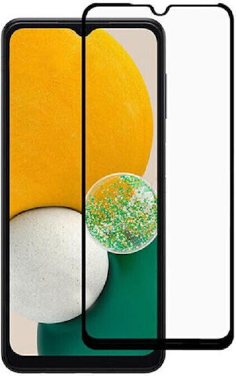 Negru Adeziv complet Full Face Tempered Glass (Samsung Galaxy A14)