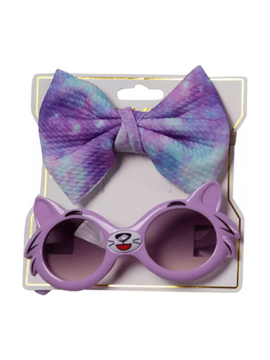 Set Cordeluțe pentru Copii în culoarea Violet 1buc