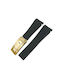 Rubber Strap Black 20mm