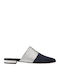 Manada Flat Mules σε Μπλε Χρώμα