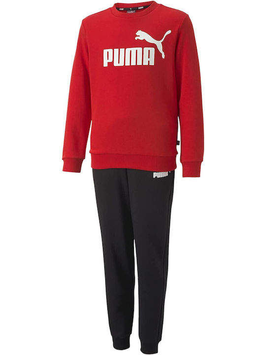 PUMA Παιδικό Σετ Φόρμας Κόκκινο 2τμχ