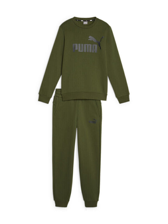 PUMA Παιδικό Σετ Φόρμας Πράσινο 2τμχ