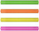 ErichKrause Ruler Plastic 30cm with Handle (Μiscellaneous colours)