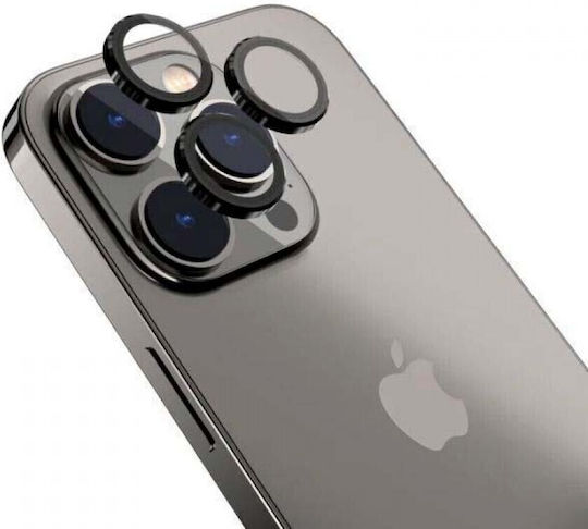 Anti-scratch Glass Camera Protection Tempered Glass Black for the iPhone 14 Pro / 14 Pro Max