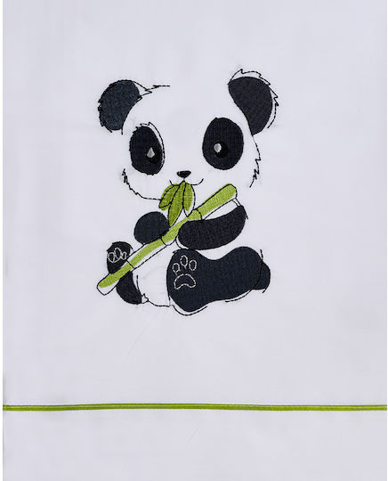 La Christine Set Bătături De Botez Panda Albe 3 Bucăți A466