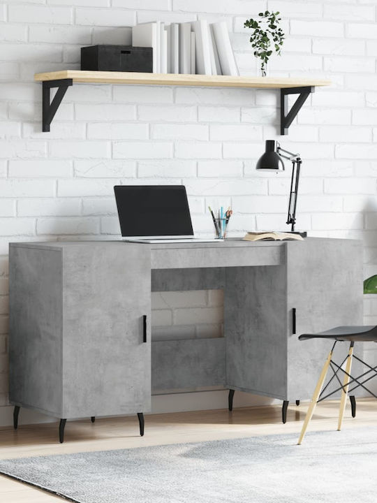 Desk Gray 140x50x75cm