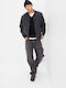 '90s Men's Jeans Pants with Loose Fit Black