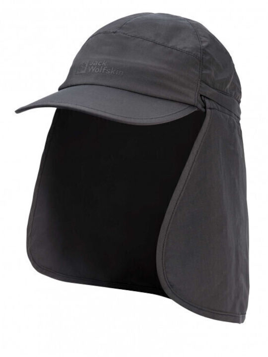 Jack Wolfskin Υφασμάτινo Καπέλο Γκρι