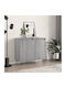 Wooden Buffet Gray L40xW35xH70cm