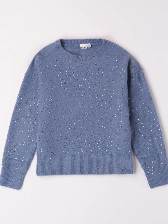 iDO Kids Sweater Long Sleeve Light Blue