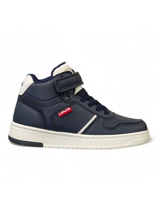 Levi's Kids Sneakers High Navy Blue