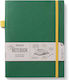 IF Bookaroo Notebook B5 96 Sheets with Rubber Band and Pen Holder Green