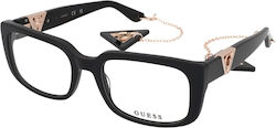 Guess Women's Black Acetate Eyeglass Frame GU29...