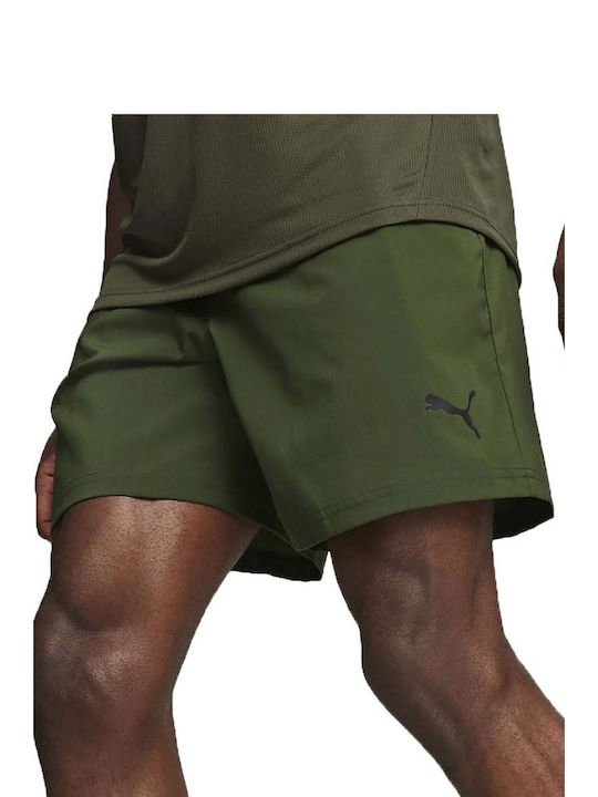 Puma Fav Blaster7 Sportliche Herrenshorts Khaki