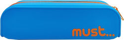 Must Team Focus Monochrome Pencil Case Silicone...