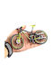 Miniature Metallic Bicycle - Scale 1:10