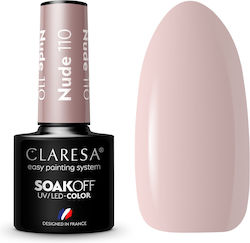 Claresa 110 Ημιμόνιμο Βερνίκι Νυχιών Nude 110 5ml
