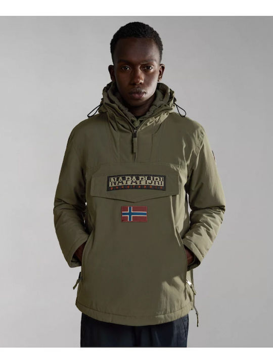 Rainforest Pocket 2 Winter Jacke Wasserdicht und Winddicht Khaki