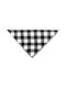 Animal Dog Bandana in Black color 31 - 42cm