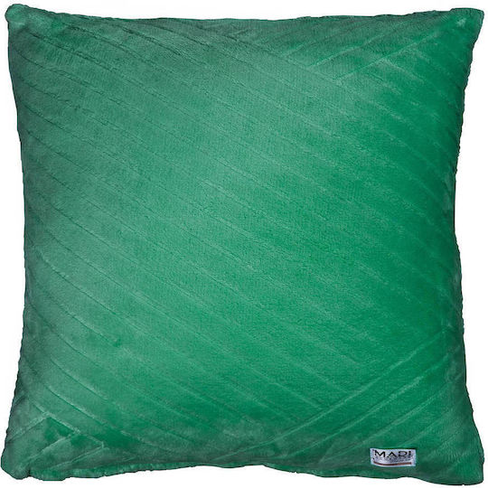 Madi Decorative Pillow Case Strokes Green 45x45cm
