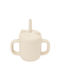 Smyk Educational Sippy Cup Silicone with Handles Transparent for 6m+m+
