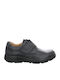Leder Herren Freizeitschuhe Anatomisch Schwarz