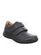 Leder Herren Freizeitschuhe Anatomisch Schwarz