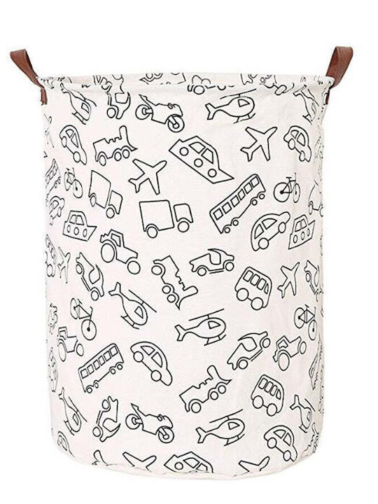One & Only Baby Children's Laundry Basket Beige 40x40x50cm 1pcs