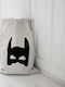One & Only Baby Children's Laundry Basket made of Fabric White 47x67cm 1pcs
