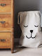 One & Only Baby Children's Laundry Basket made of Fabric White 47x67cm 1pcs