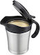 Gefu Jug Thermos Stainless Steel BPA Free Black 500ml with Handle