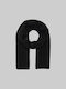 Men's Wool Scarf Black