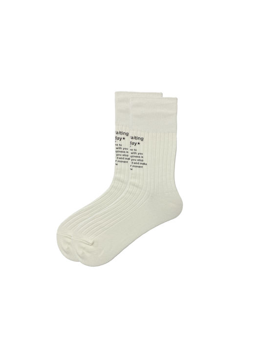 Intimonna Damen Socken Weiß 1Pack