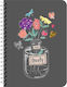 Pelikan Spiral Heft Geregelt A4 90 Blätter 3 Themen Lady Lovely Mehrfarbig 1Stück