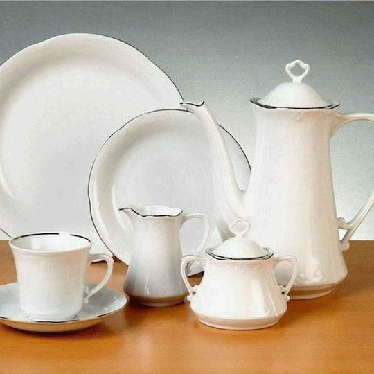 Cryspo Trio Porcelain Teapot Set 9 Pieces Cryspo Trio Porcelain Teapot Set 9 Pieces