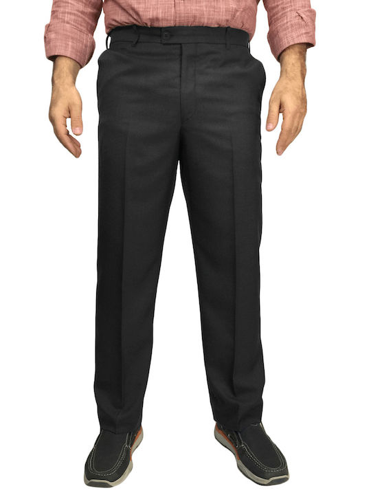 Tip Top Tailors Men's Trousers Black