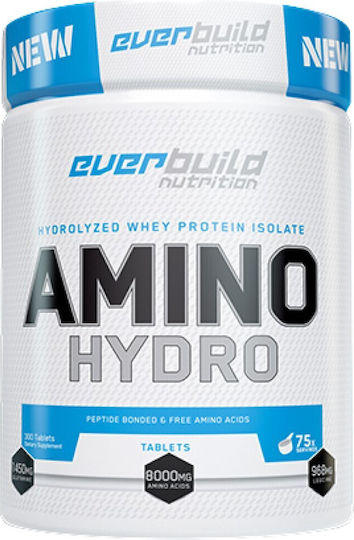 Everbuild Nutriton Hydrolyzed Whey Amino Hydro 300 Tablets
