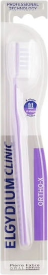 Elgydium Clinic Ortho-X Toothbrush Medium Purple
