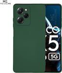 Sonique Silicone Back Cover Dark Green (Poco X5 Pro)