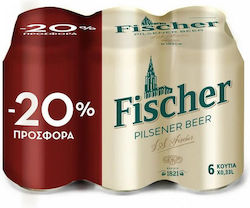 Fischer Pilsner Κουτί 6x330ml