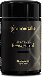Purovitalis Liposomal Resveratrol 240mg 60 φυτικές κάψουλες