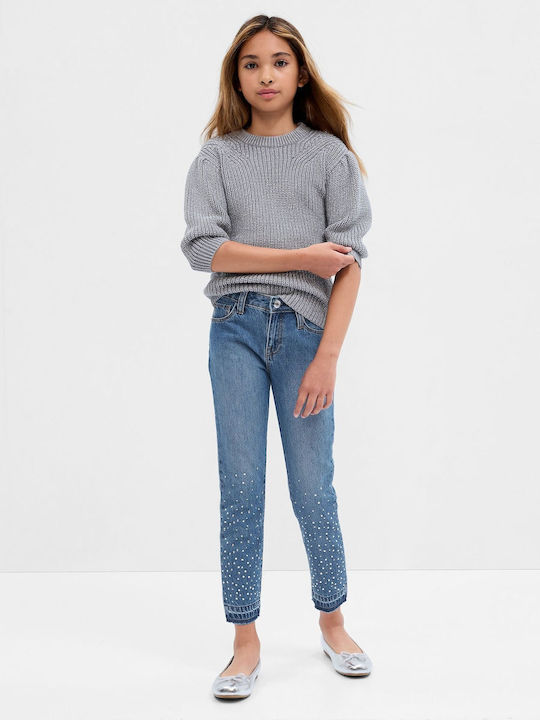 GAP Girls Denim Trouser Blue