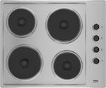 Beko Autonomous Cooktop with Enamel Burners Inox 58x51cm