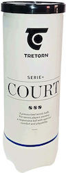 Tretorn Serie+ Court Μπαλάκια Τένις 3τμχ