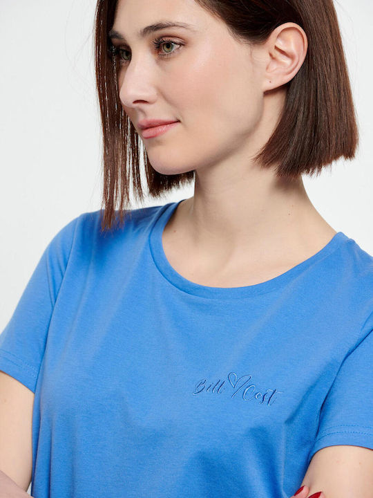 Bill Cost Damen T-shirt Blau